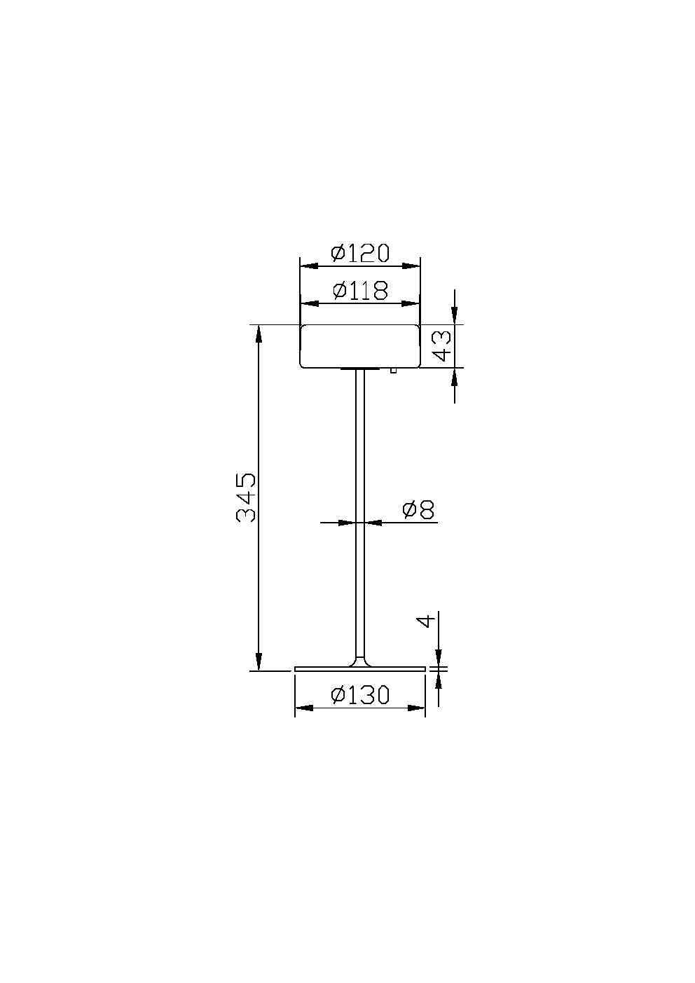 Lámpara de mesa MOD229TL-L3B3K2