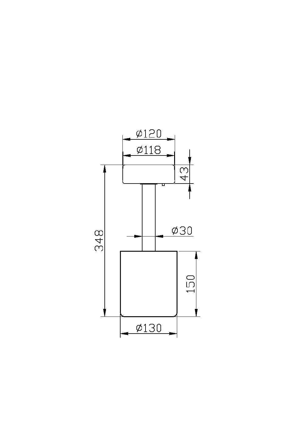 Lámpara de mesa MOD229TL-L3G3K1