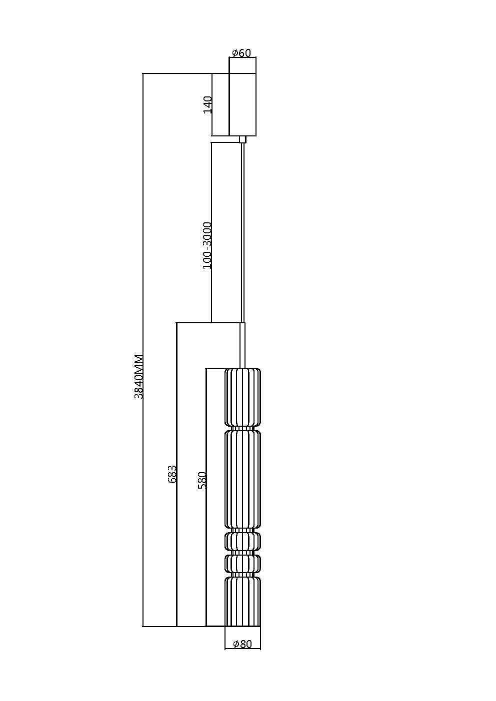 Riippuvalaisin MOD272PL-L12BS3K