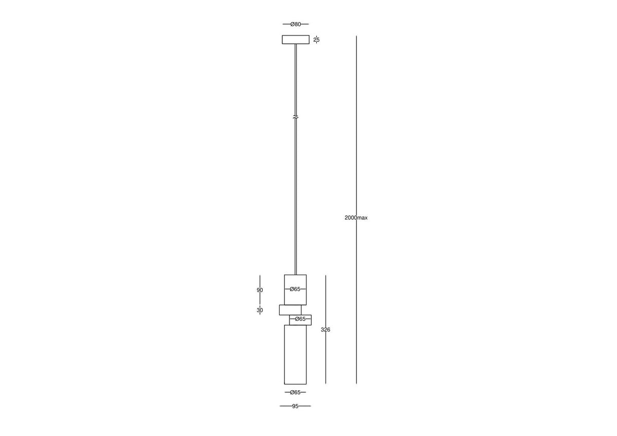 Lampe à suspension MOD303PL-01CFL3