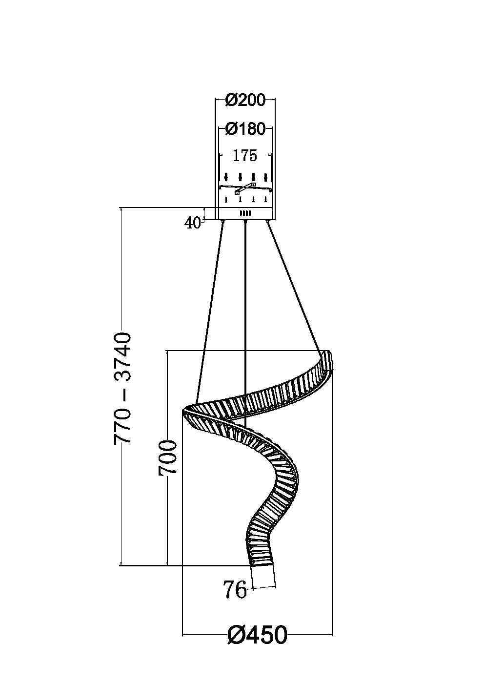 Suspension P097PL-L48BS3K