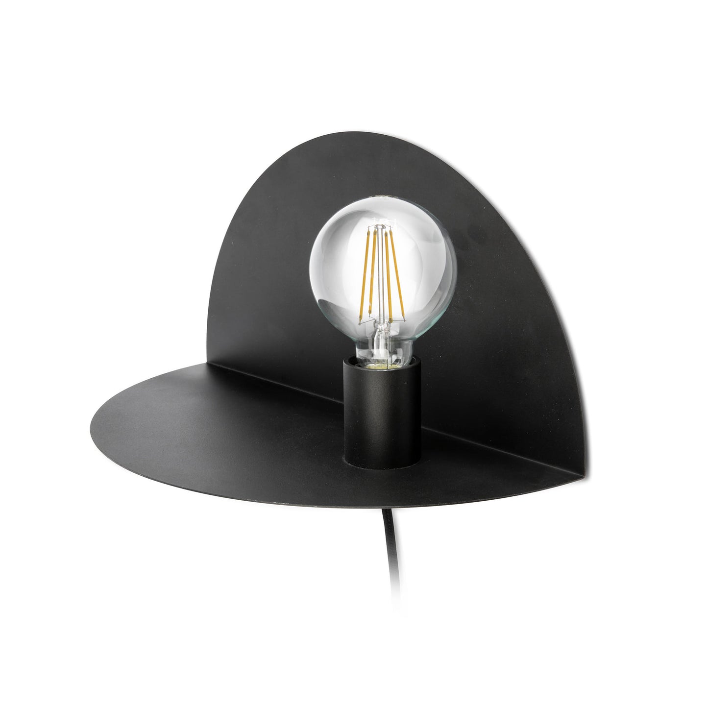NIT Right black wall lamp
