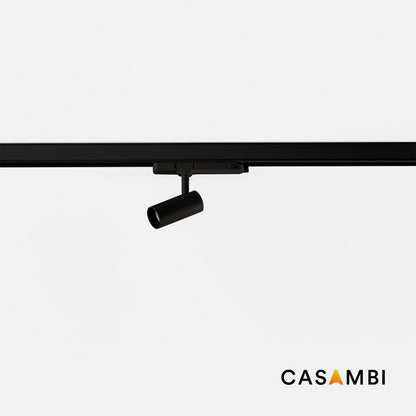 FOST TRACK Black Ø40 7W 18° 4000K CRI90 Casambi