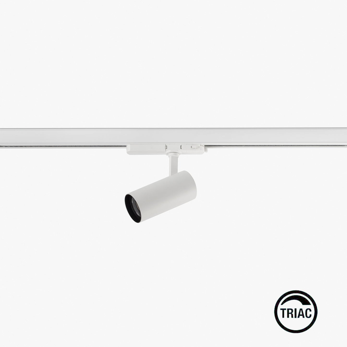 FOST TRACK Valge projektor Ø64 28W CRI90 3000K 60° TRIAC