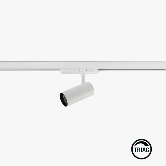 FOST TRACK Valge projektor Ø64 28W CRI97 4000K 60° TRIAC