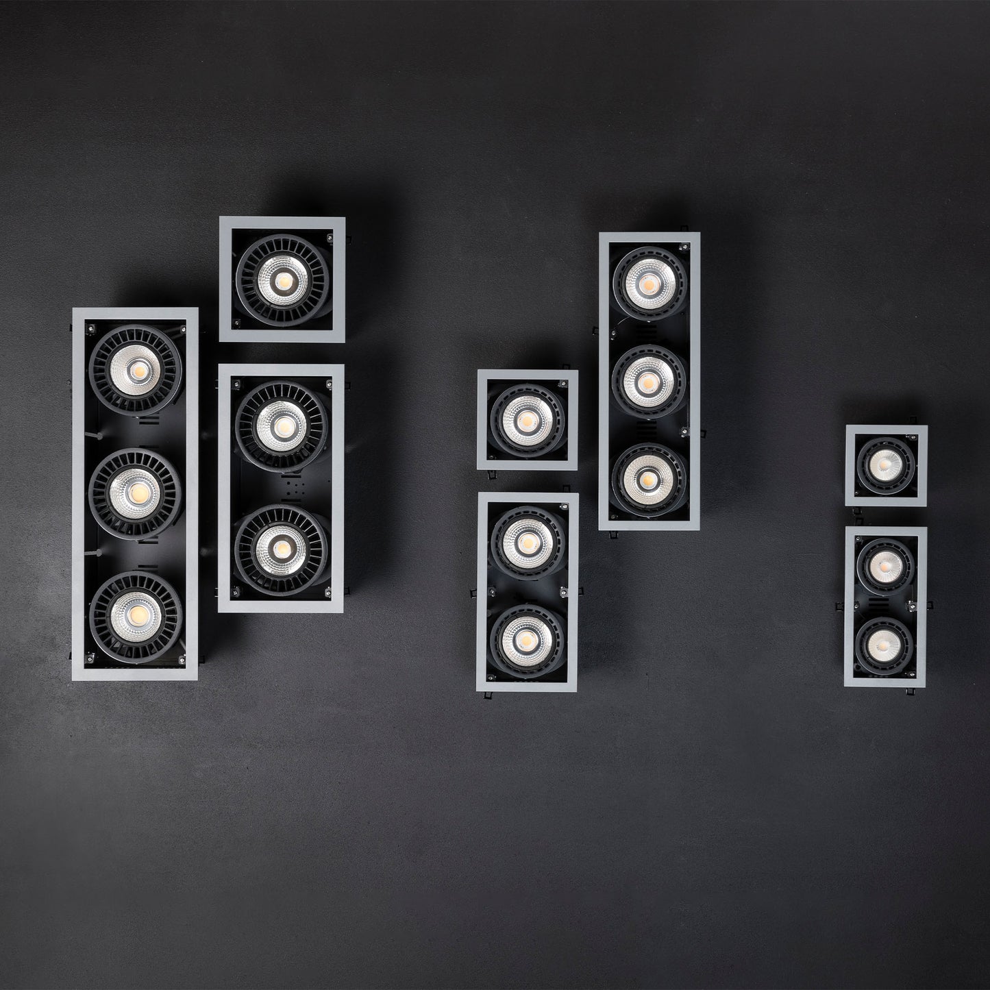 MINI COLIN-1 Grey recessed 18-25W 3000K 20°