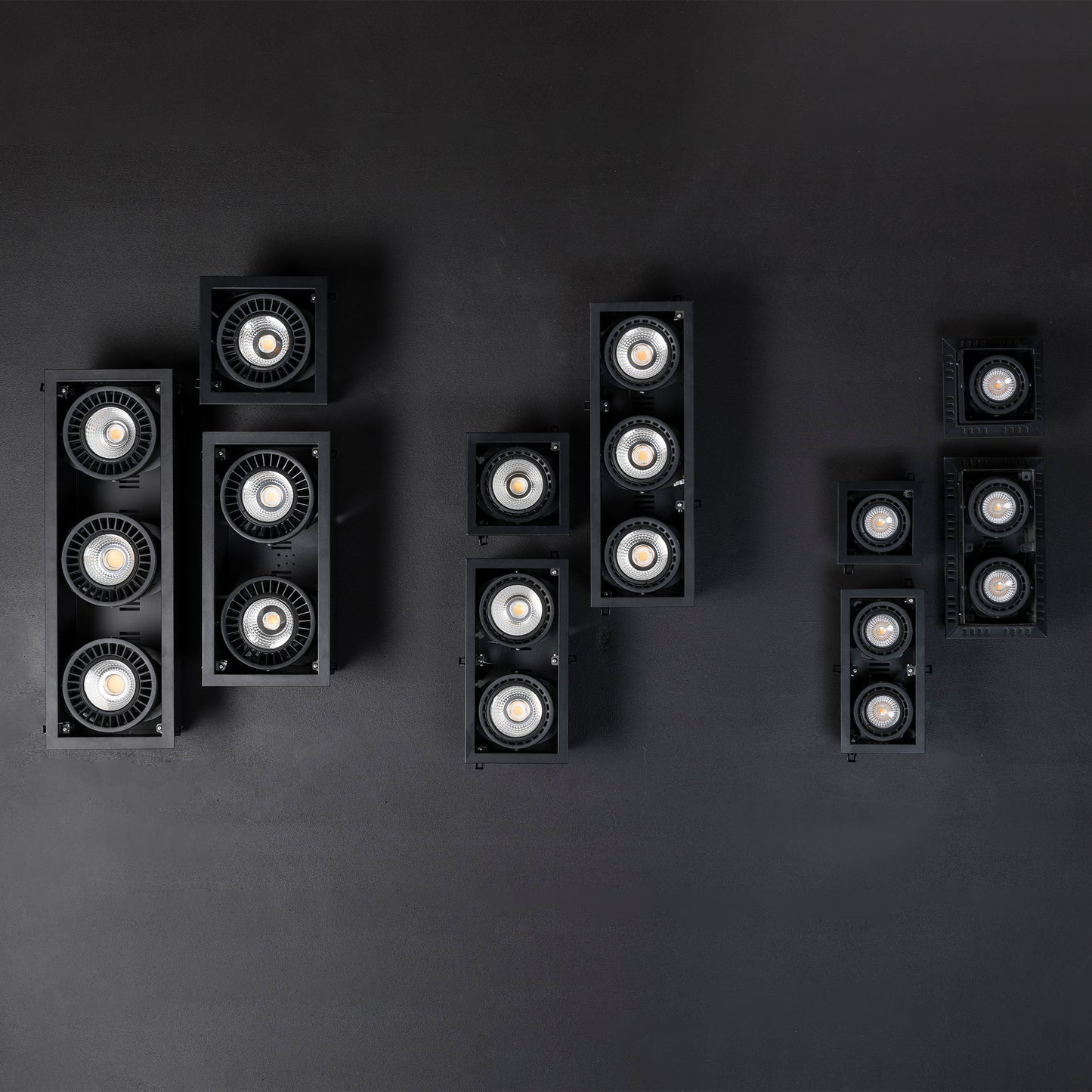 MINI COLIN-2 Black recessed 50W BREAD 56°