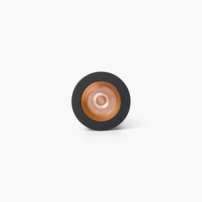 UNO black/gold recessed downlight 8W 11° 2700K CRI90