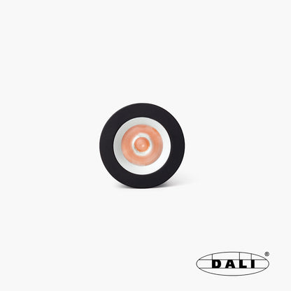 UNO black/white recessed downlight 8W 24° 2700K CRI90 DALI
