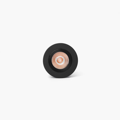 UNO black/black recessed downlight 8W 24° 3000K CRI90