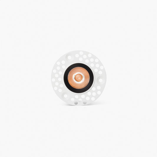 UNO white/black recessed downlight trimless 8W 24° 2700K CRI90