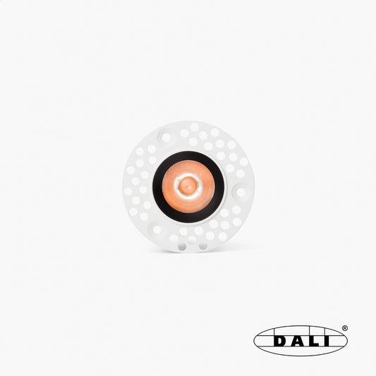 UNO black/black recessed downlight trimless 8W 37° 2700K CRI90 DALI