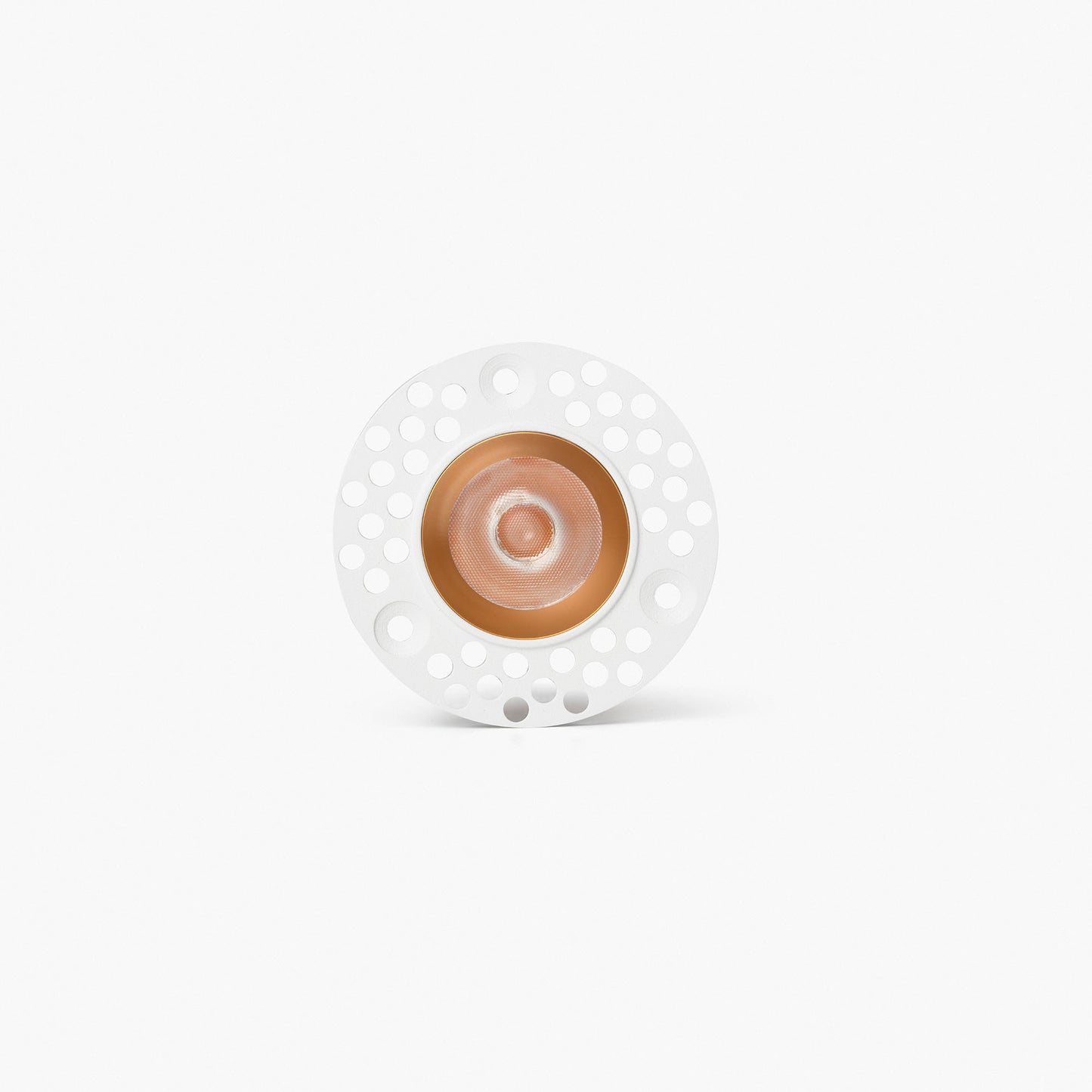 UNO black/gold recessed downlight trimless 8W 24° 3000K CRI90