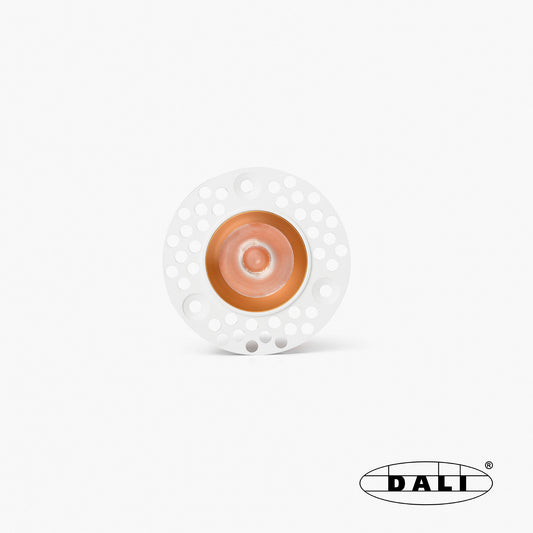UNO downlight empotrado negro/oro sin marco 8W 24° 3000K CRI90 DALI