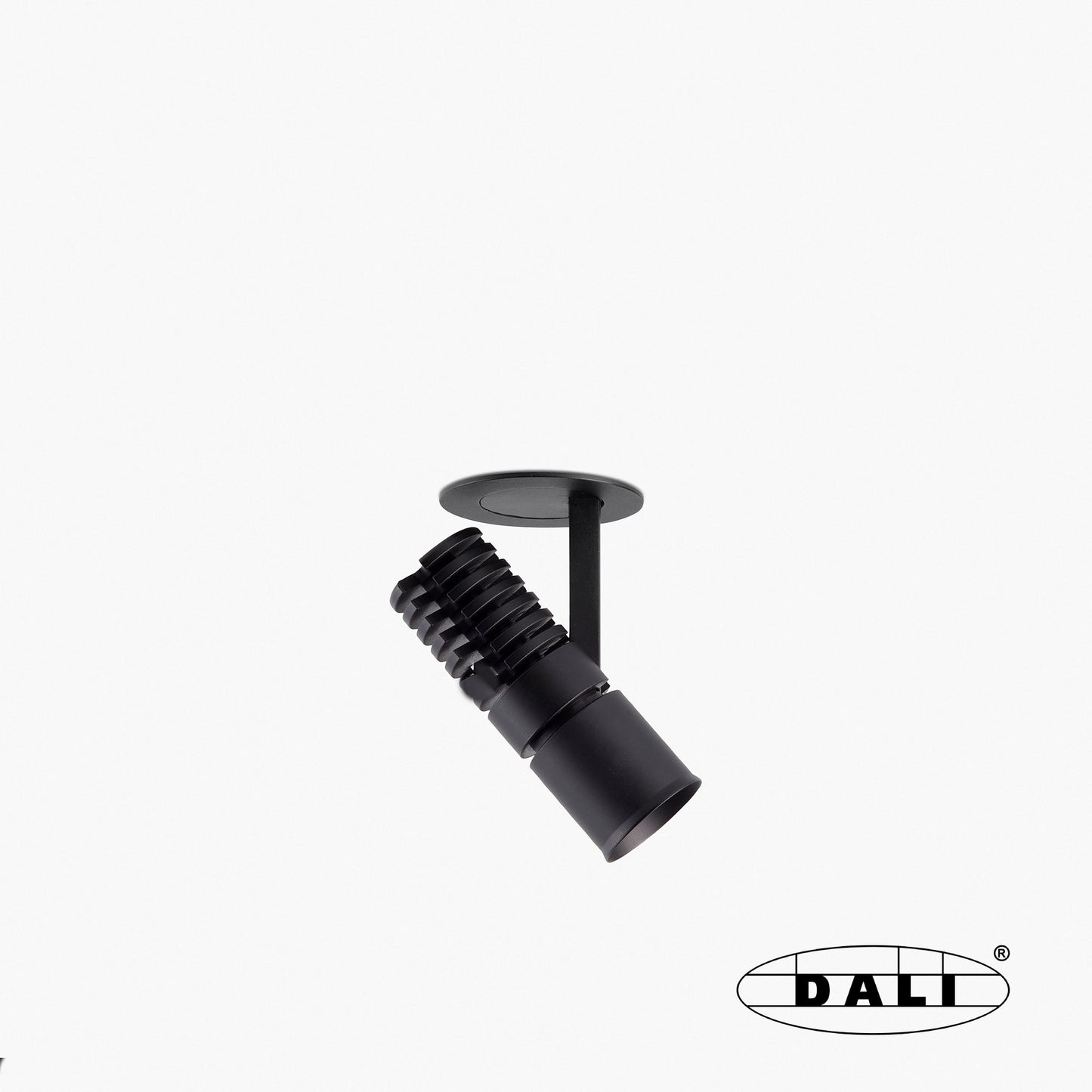 UNO black/black recessed projector pulldown 8W 24° 2700K CRI90 DALI
