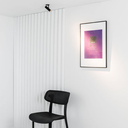 UNO black/black recessed projector pulldown 8W 11° 3000K CRI90 DALI