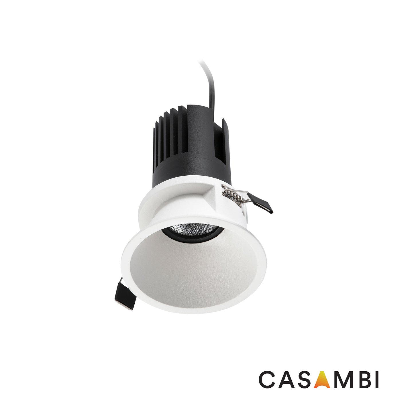 TULIPA SIM Valge süvisvalgusti IP65 7W 55° 3000K CRI90 CASAMBI