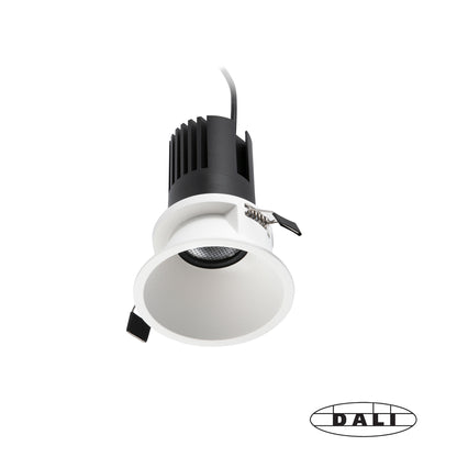 TULIPA SIM Valge süvispaigaldatav allvalgusti IP65 7W 36° 4000K CRI90 DALI