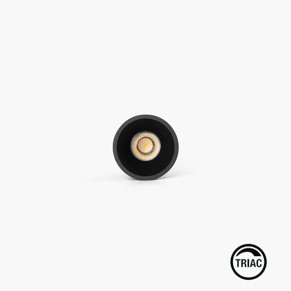 Süvistatav allvalgusti TULIPA SIM Black IP65 10W 15° 2700K CRI90 TRIAC