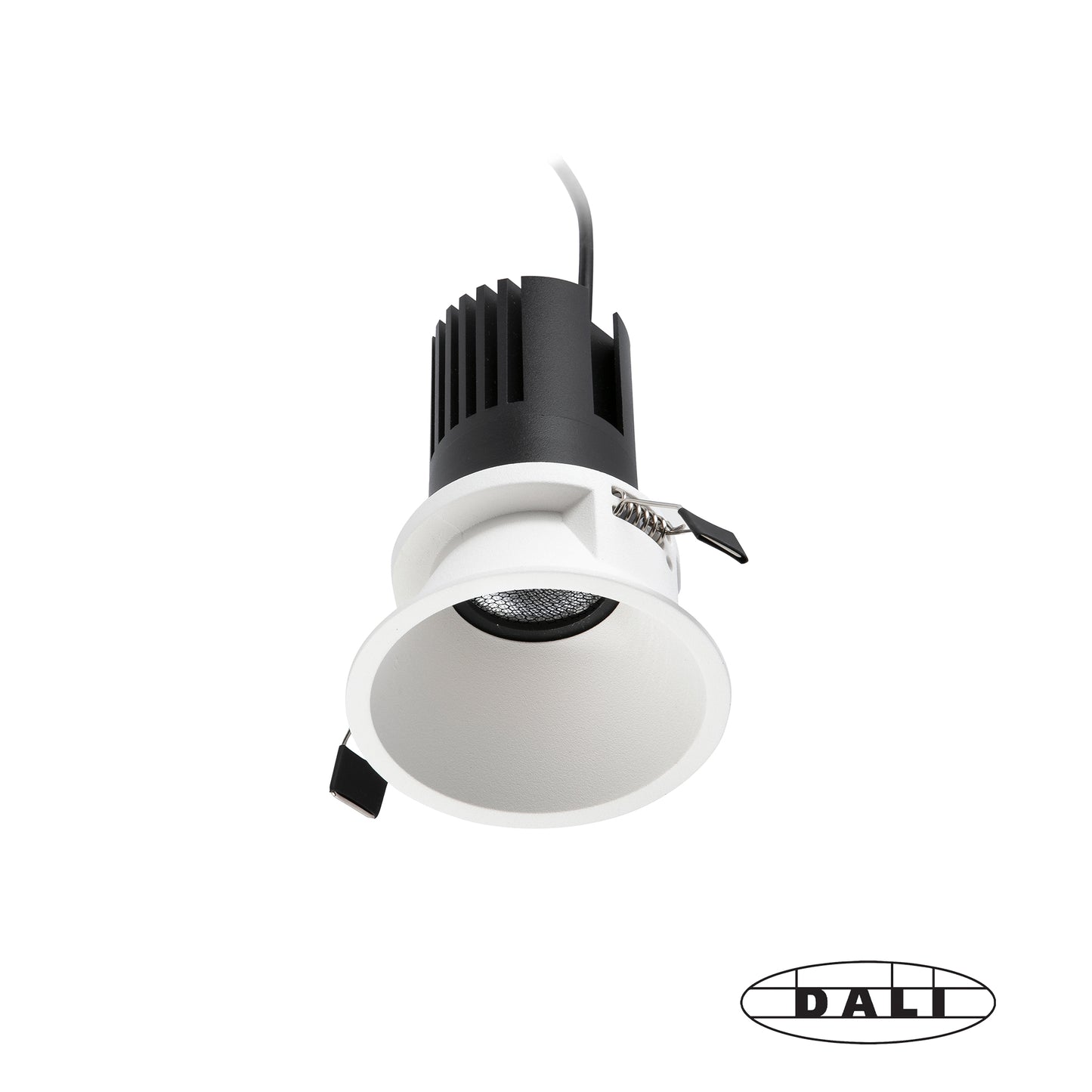 TULIPA White symmetric downlight IP65 15W 36° 4000K CRI90 DALI