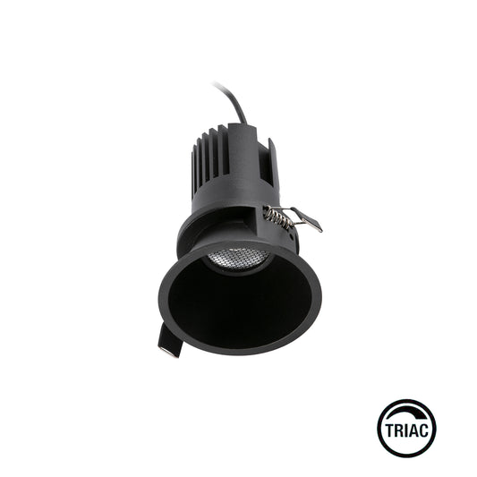 TULIPA Black sümmeetriline allvalgusti IP65 15W 36° 4000K CRI90 TRIAC