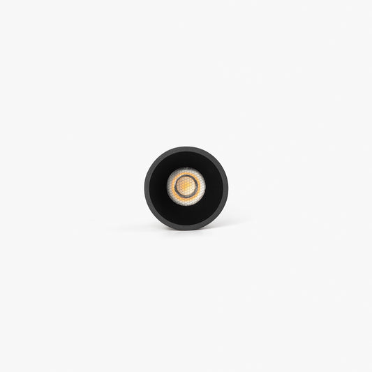 TULIPA Black recessed downlight 10W 55° 3000K CRI90