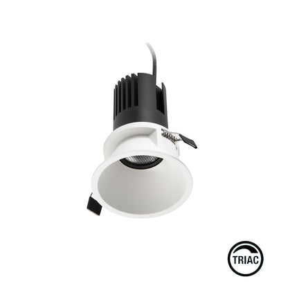 TULIPA White symmetric downlight 15W 50° 3000K CRI90 TRIAC