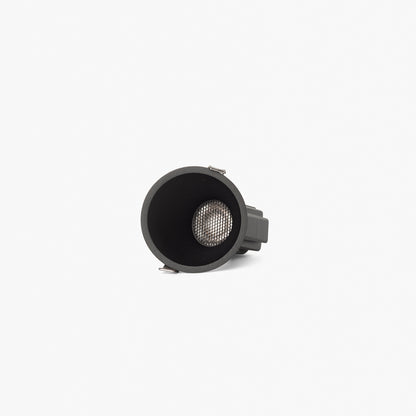 TULIPA Black recessed downlight asymmetric 10W 24° 4000K CRI90 triac