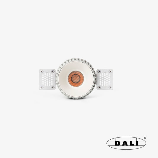 TULIPA White recessed trimless downlight 10W 15° 4000K CRI90 DALI
