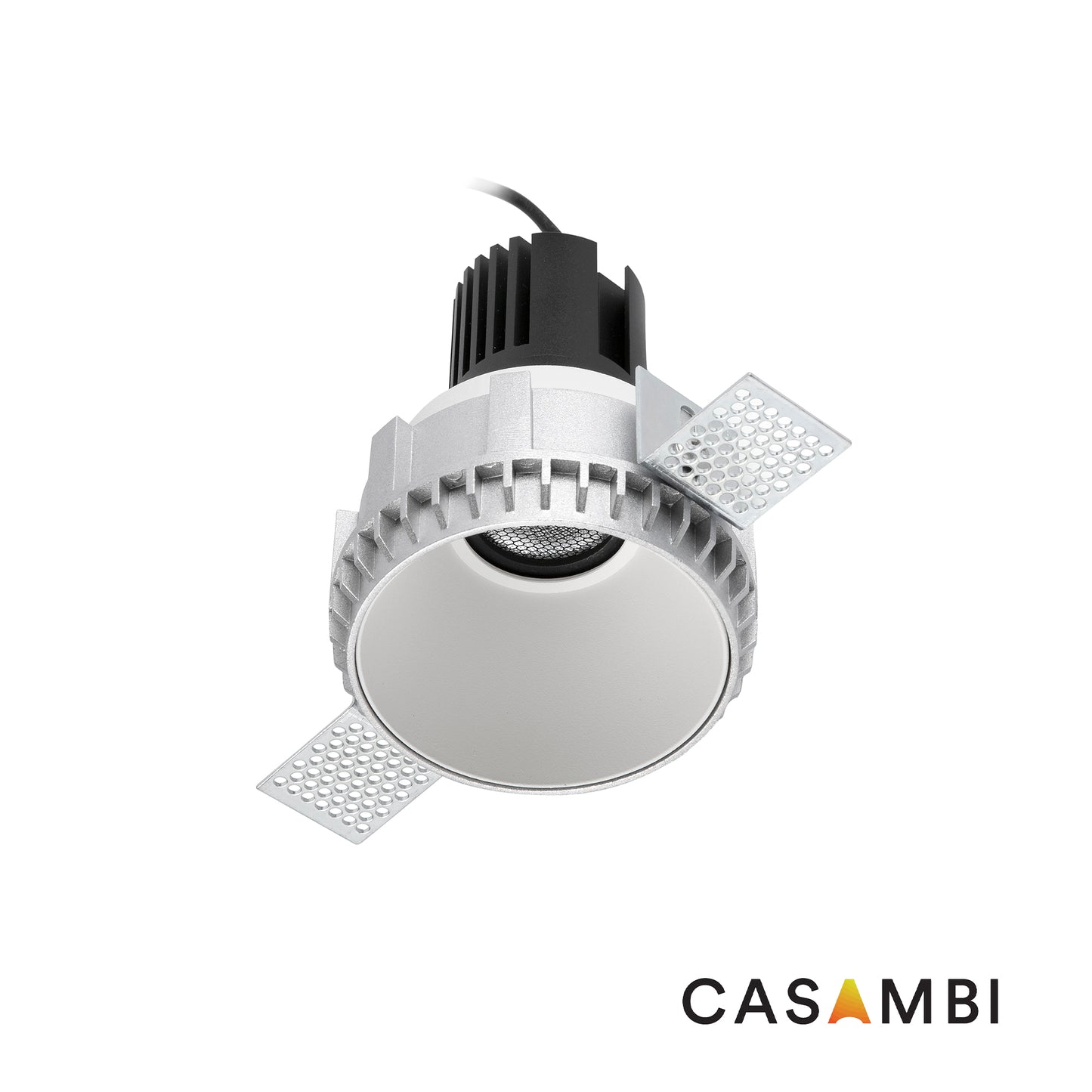 TULIPA White symmetric trimless downlight 15W 24° 3000K CRI90 CASAMBI