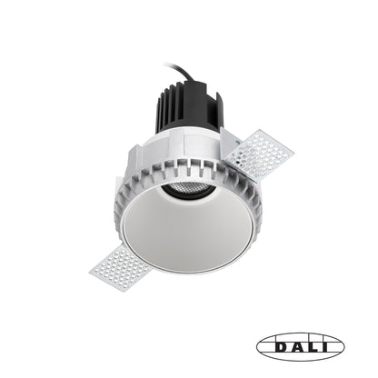 TULIPA White symmetric trimless downlight 15W 24° 4000K CRI90 DALI