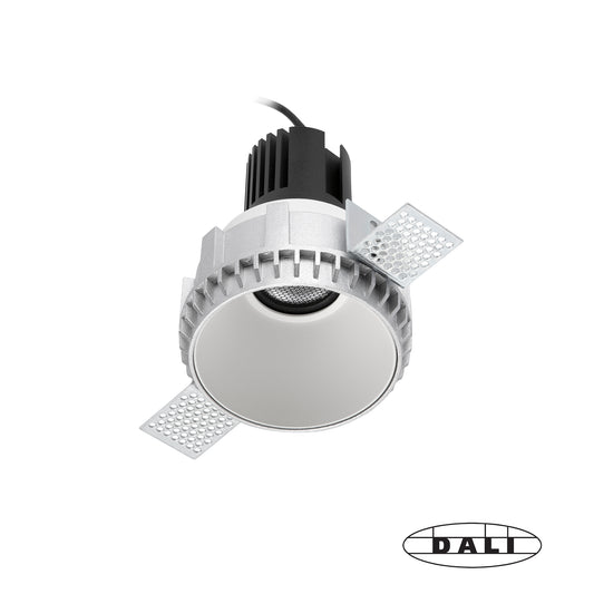 TULIPA White symmetric trimless downlight 15W 36° 4000K CRI90 DALI