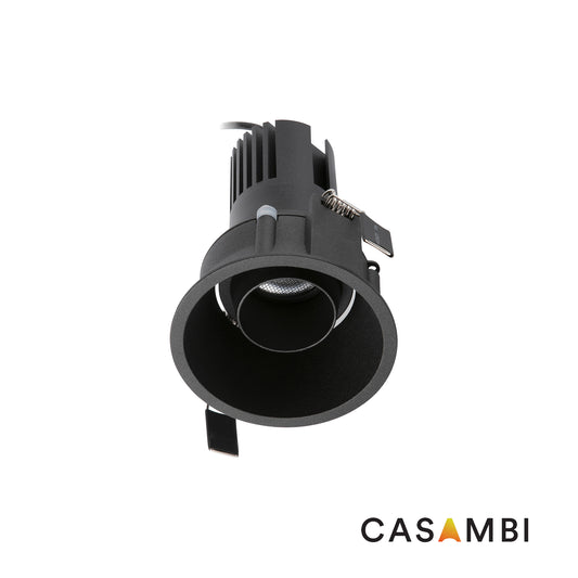 TULIPA Black suunatav allvalgusti 15W 15° 3000K CRI90 CASAMBI