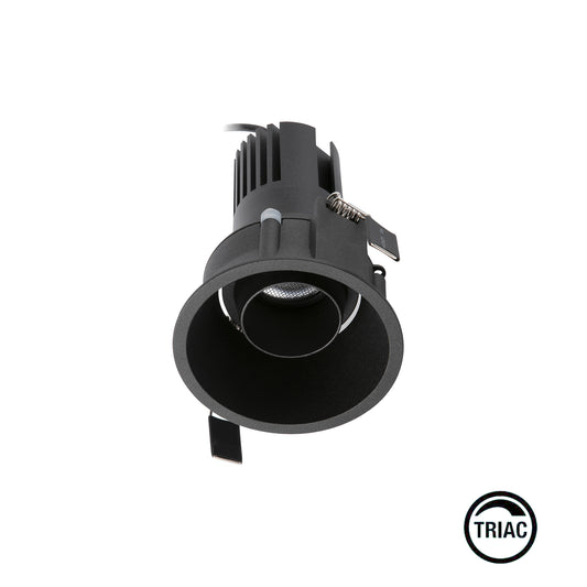 TULIPA Black suunatav allvalgusti 15W 36° 4000K CRI90 TRIAC