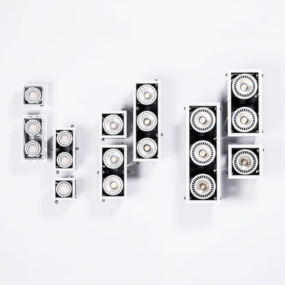 COLIN-1 White recessed 24-36W MEAT 20°