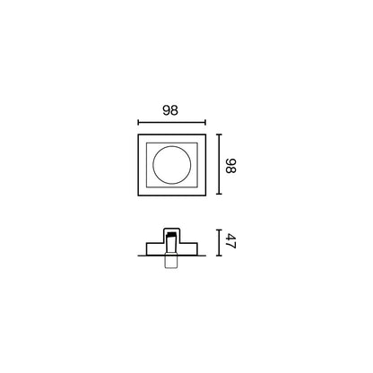 TEIDE Frame Black 1L