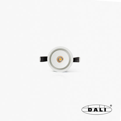 TEIDE White adjustable recessed downlight 10W 80° 2700K CRI90 DALI