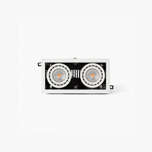NANO COLIN-2 White recessed with frame 14-26W 2700K 20°