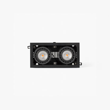 NANO COLIN-2 Black recessed with frame 14-26W 2700K 20°