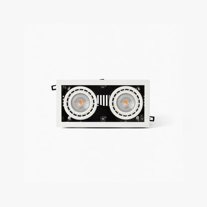 NANO COLIN-2 White recessed with frame 14-26W 2700K 56°