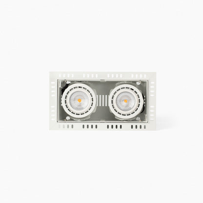 NANO COLIN-2 White recessed without frame 14-26W 2700K 56°