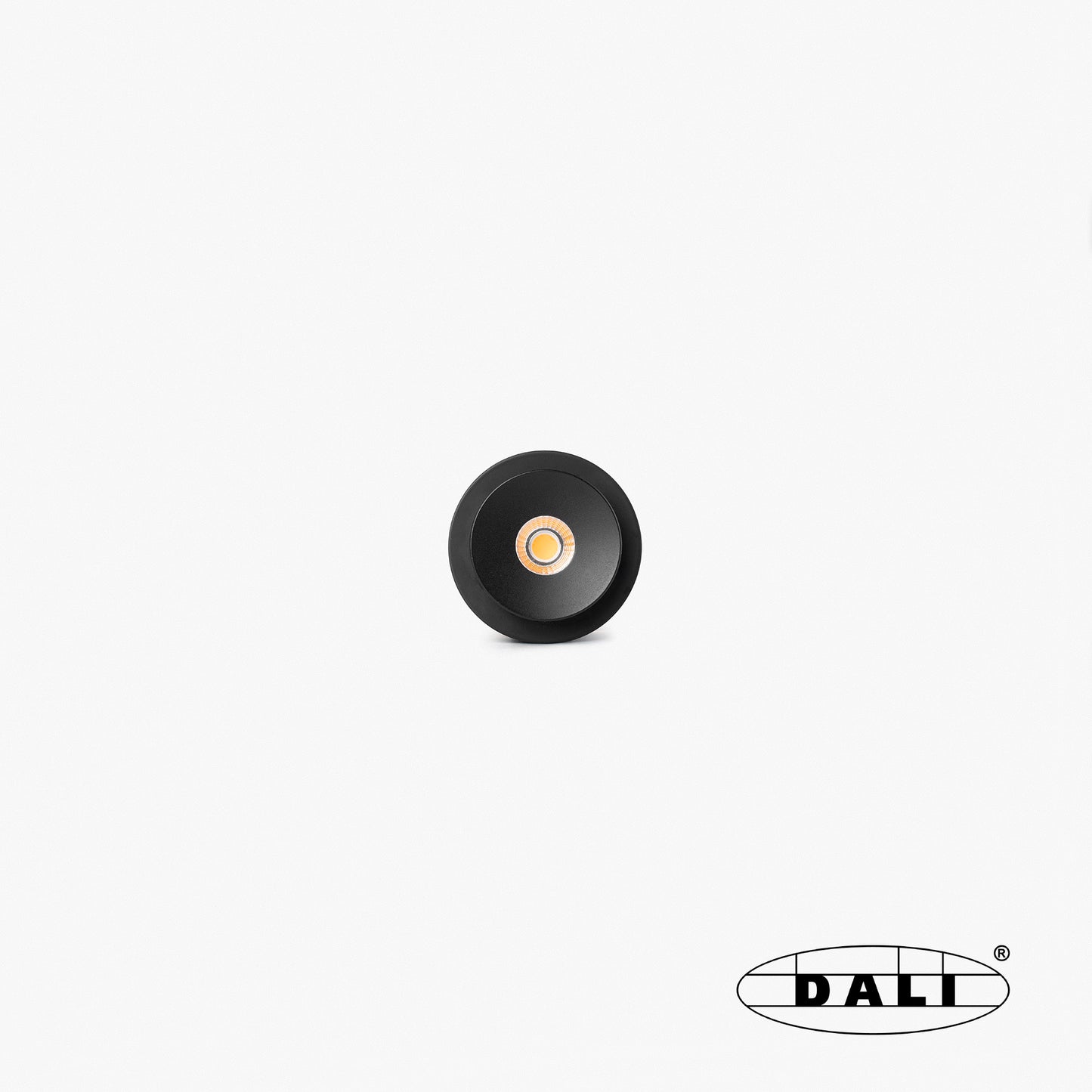 TEIDE Black adjustable module downlight 10W 50° 2700K CRI90 DALI