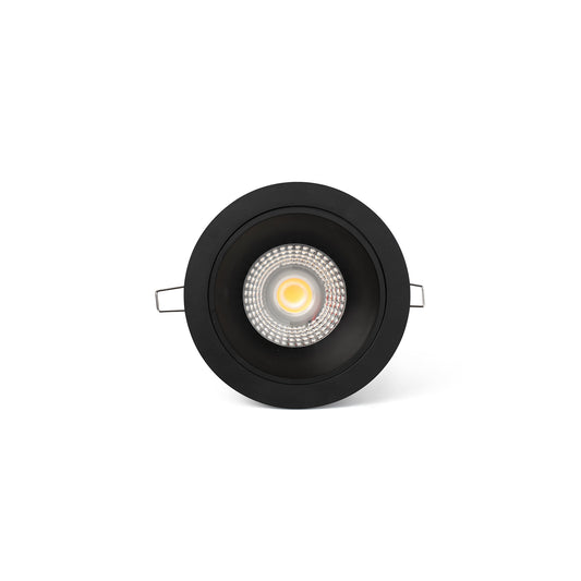 KIMO Recessed black 15W 36º 3000K CRI90 ONOFF