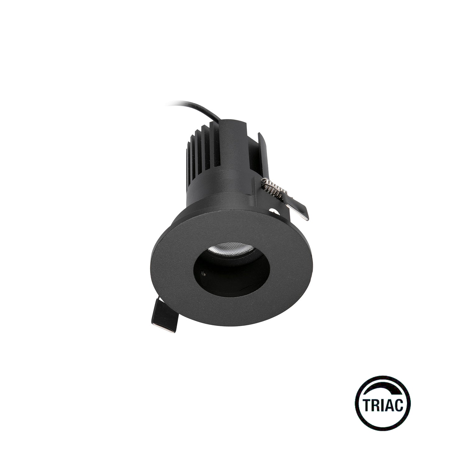 KIRA PINHOLE FIX IP20 15W black 15º 3000K TRIAC
