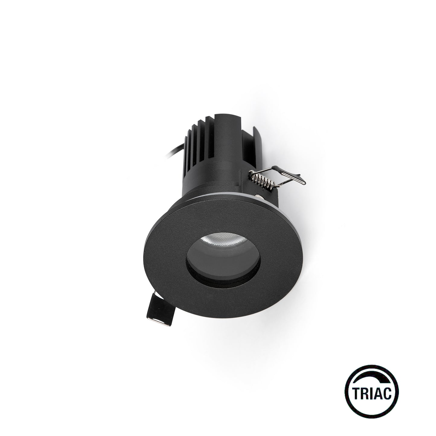 KIRA PINHOLE FIX IP65 6W black 36º 3000K TRIAC