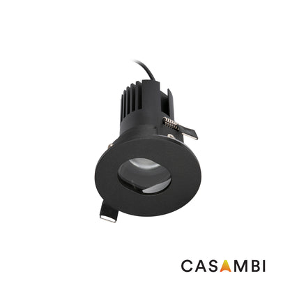 KIRA PINHOLE Black ORIENTABLE IP65 6W 36º 2700K CASAMBI