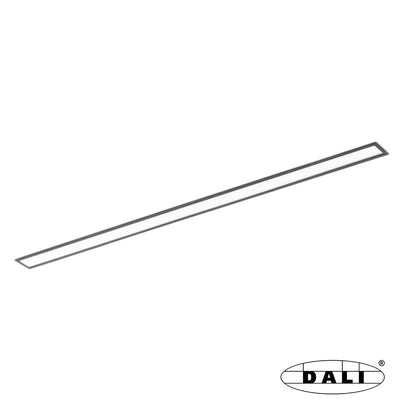 VIA EVO süvisvalgusti 860 20W 4000K must prismaline DALI