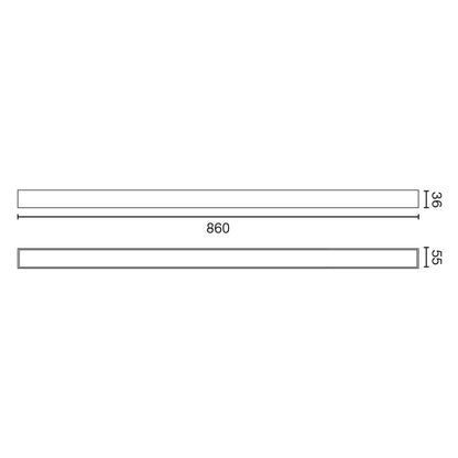 VIA EVO recessed 860 20W 4000K black DALI