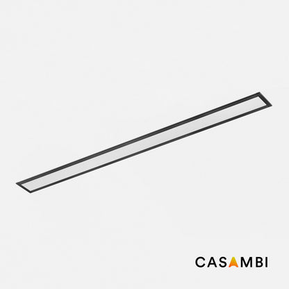 VIA EVO süvistatav 580 25W 3000K must prismaatiline Casambi