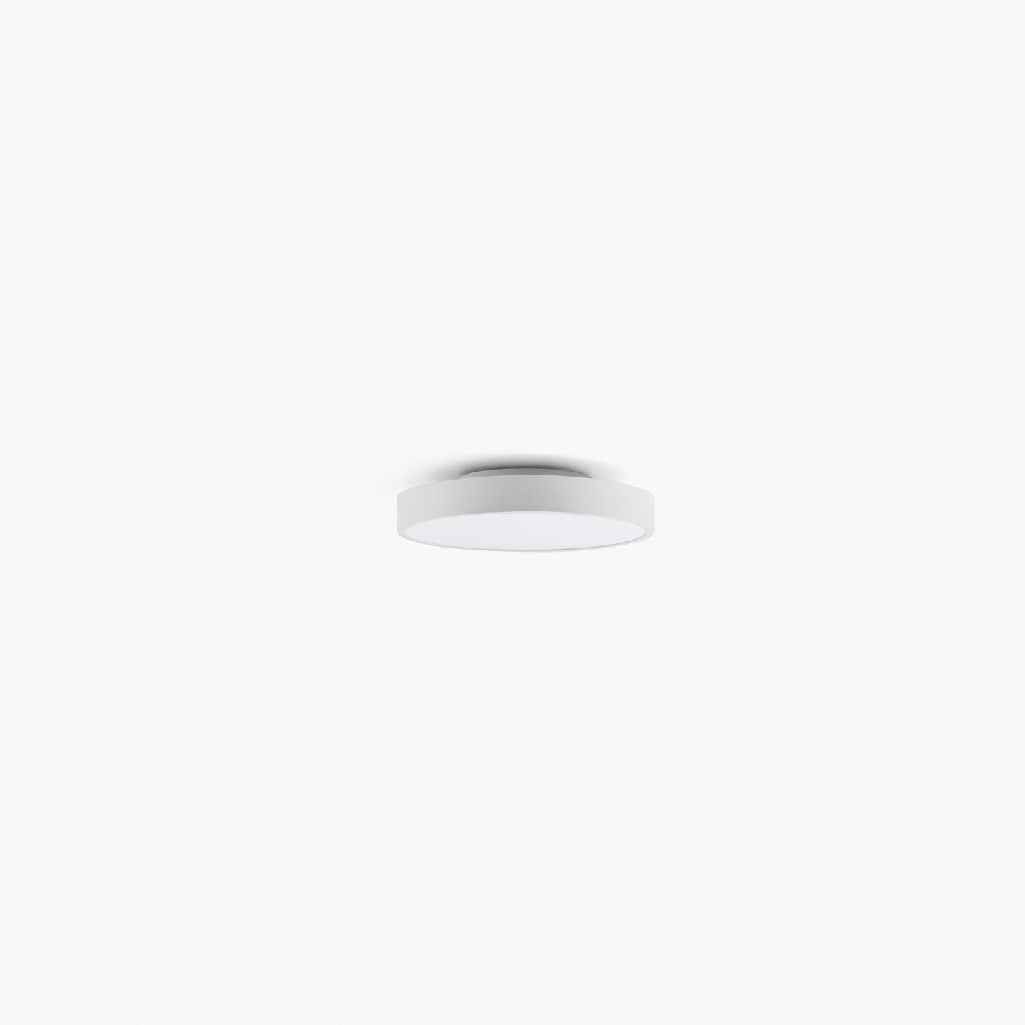 DOMIO white surface Ø400 36W opal 3000K CRI80